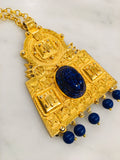 Lapis Scarab Pendant