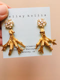 Coral Branch Earrings