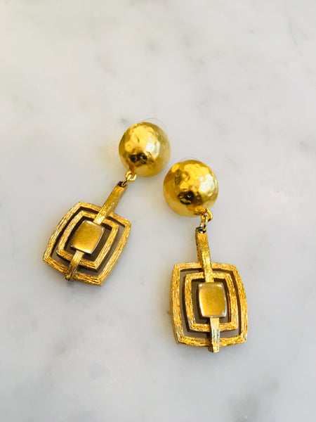 Rectangle Earrings