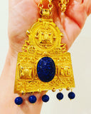 Lapis Scarab Pendant