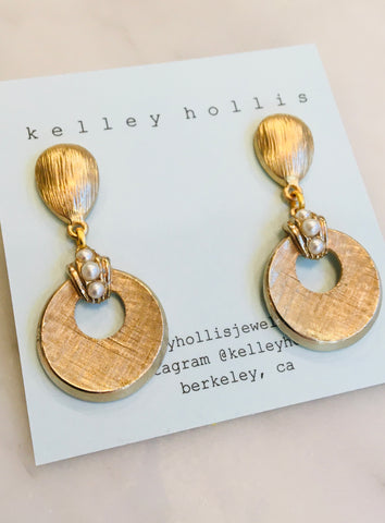 Boucher Pearl Earrings