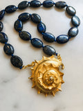 Lapis Seashell