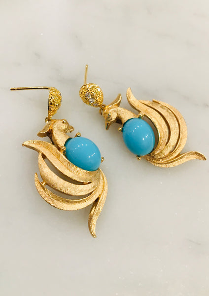 Bird of Paradise Earrings