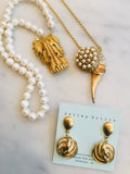 Leaf and Pearls