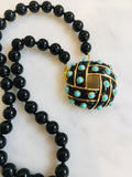 Onyx and Turquoise