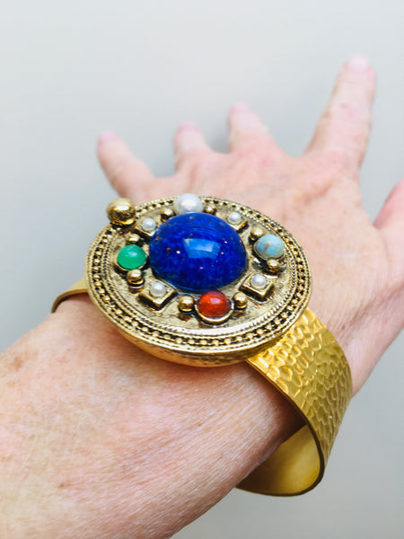 Byzantine Lapis Bracelet