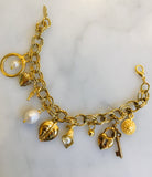 Key to My Heart Charm Bracelet