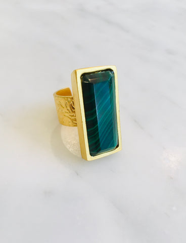 Malachite Ring
