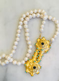 Baroque Pearls and Turquoise