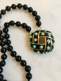 Onyx and Turquoise