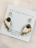 Black Pearl Earrings