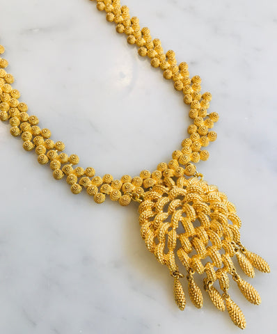 Byzantine Fringe Necklace