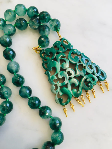 Jade Statement Necklace