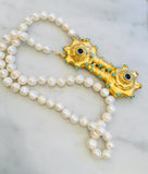 Baroque Pearls and Turquoise