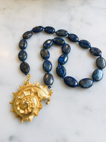Lapis Seashell