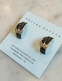Sterling buckle Earrings