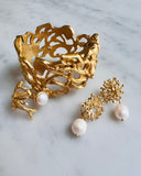 Coral Branch Cuff