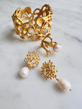 Coral Branch Cuff
