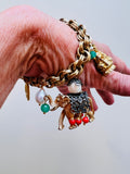 Elephant and Jewels Bracelet