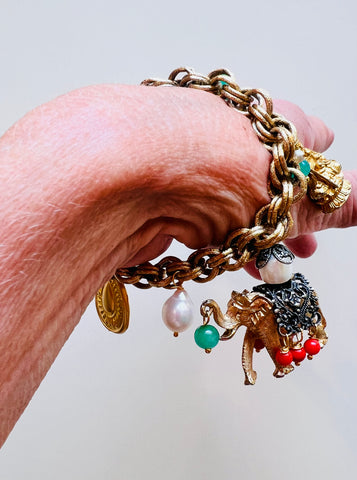 Elephant and Jewels Bracelet
