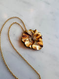Pansy Necklace