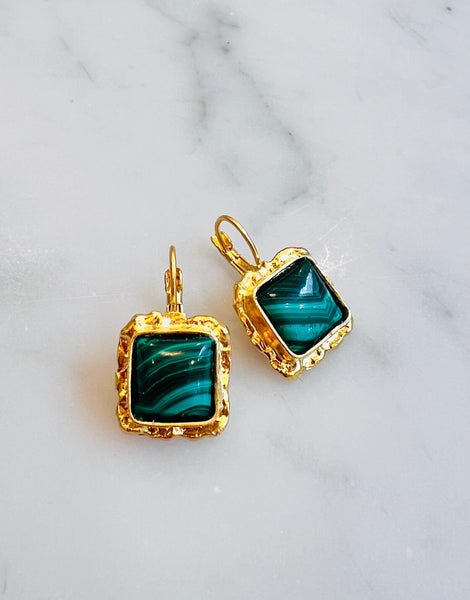 Malachite and 22ct Gold