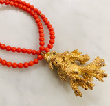 Coral Branch Necklace