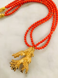 Coral Branch Necklace