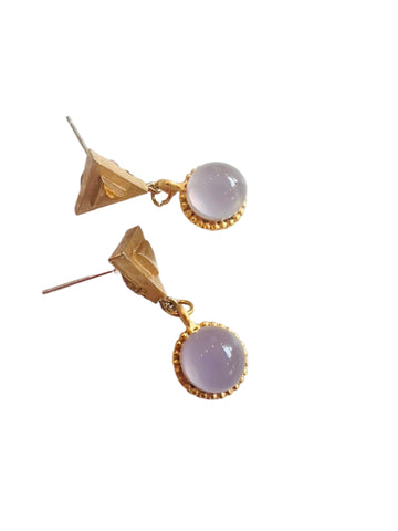 Chalcedon Drops in Lavender